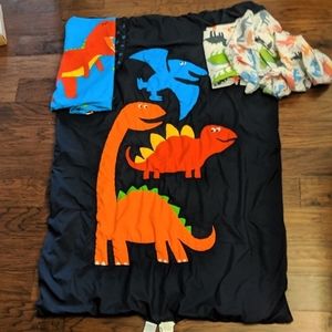 Carters 4 Piece Toddler Twin Dinosaur Bedding